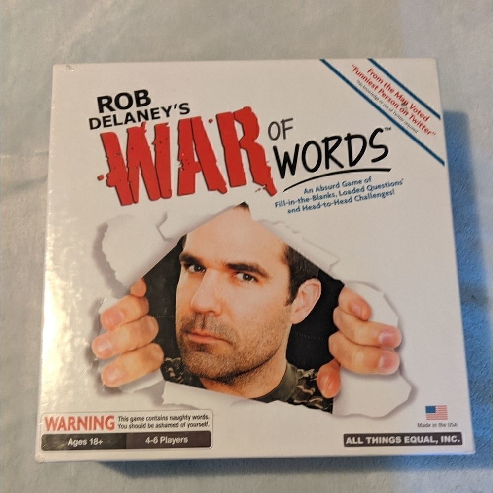 Rob Delaney's War of Words Board Game